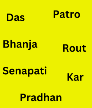 Odisha Surname List Odisha Surname List