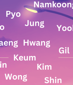 Korean Surnames List