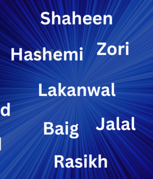 Afghan Surnames Afghan Surnames