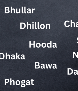 Jatt Surnames in Haryana - Surname list