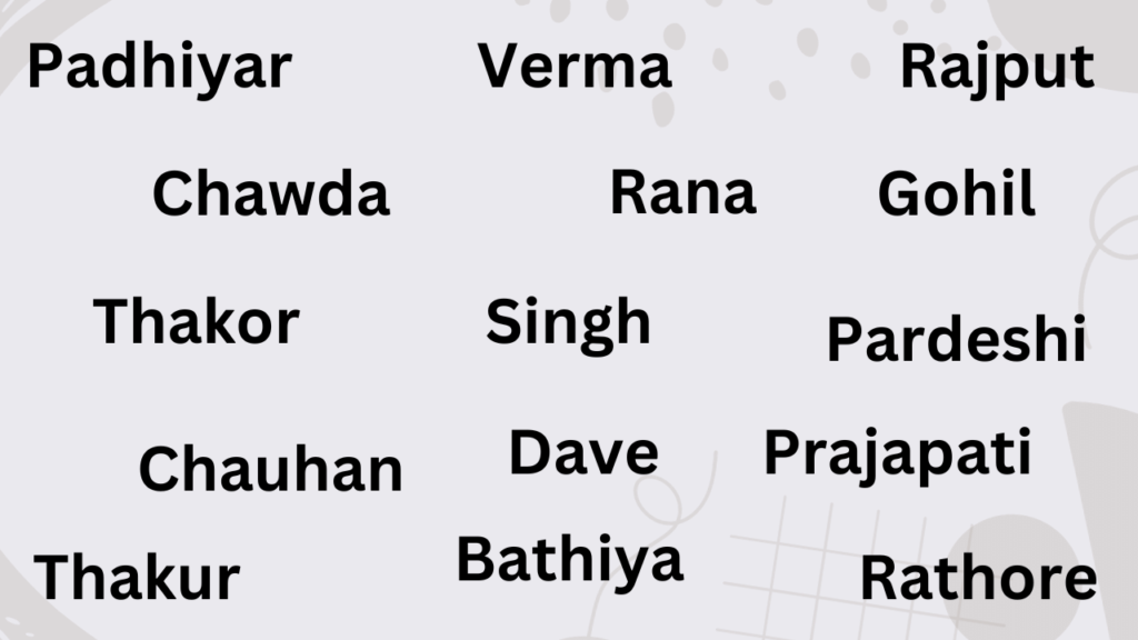 Surname List Of Rajput In India - Surname list