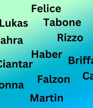 Maltese Surnames List