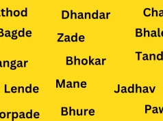 Banjara Caste Surname List in Maharashtra Banjara Caste Surname List